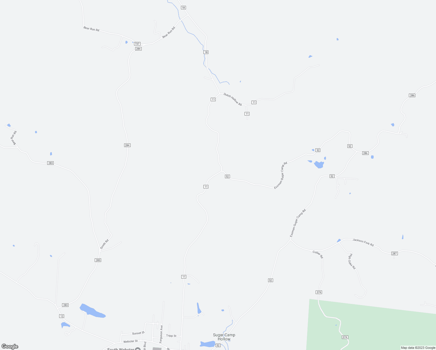 map of restaurants, bars, coffee shops, grocery stores, and more near 1846 Jackson Furnace Road in South Webster