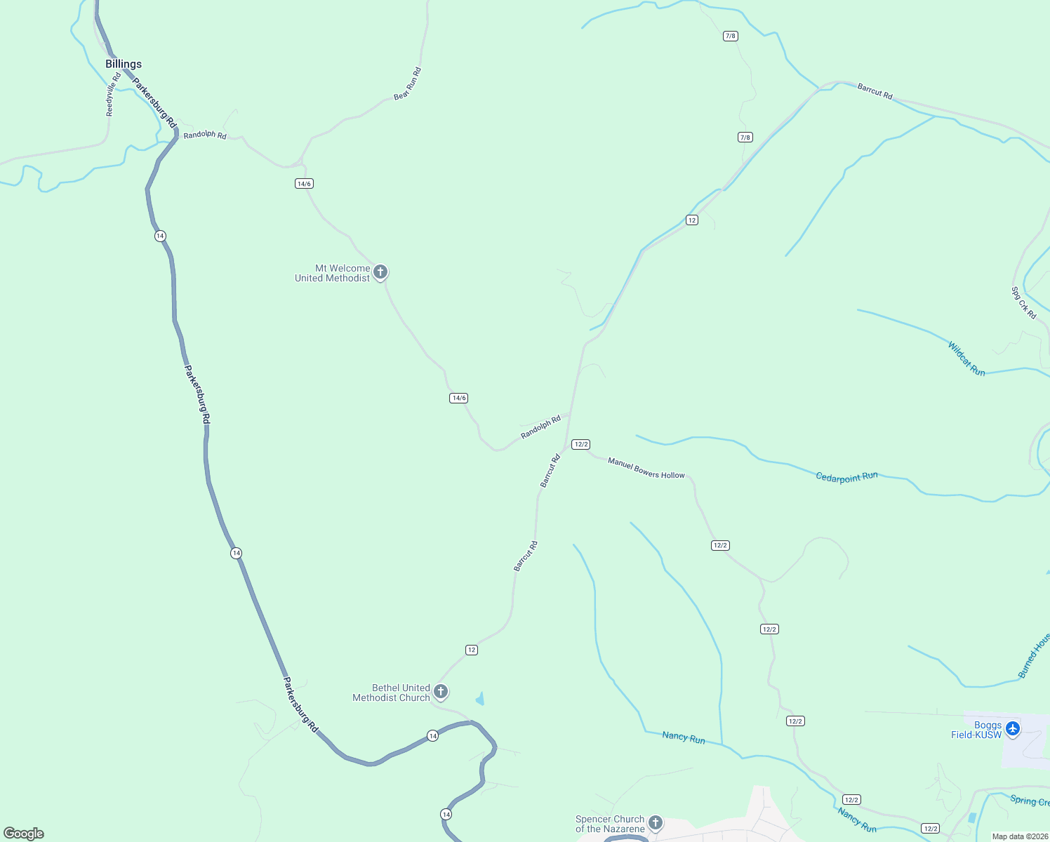 map of restaurants, bars, coffee shops, grocery stores, and more near 883 Randolph Road in Spencer