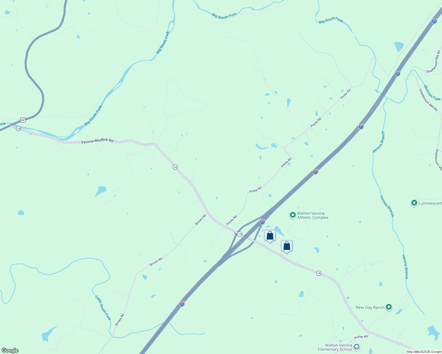map of restaurants, bars, coffee shops, grocery stores, and more near in Verona