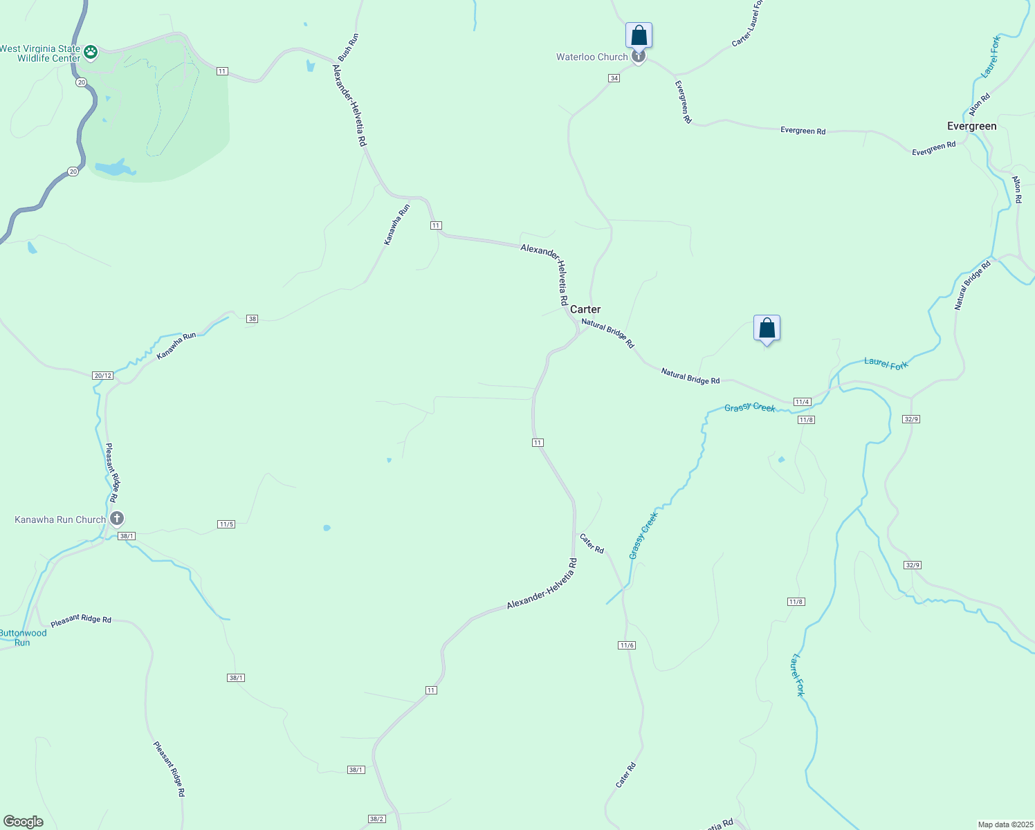 map of restaurants, bars, coffee shops, grocery stores, and more near 19 Ray Young Road in French Creek