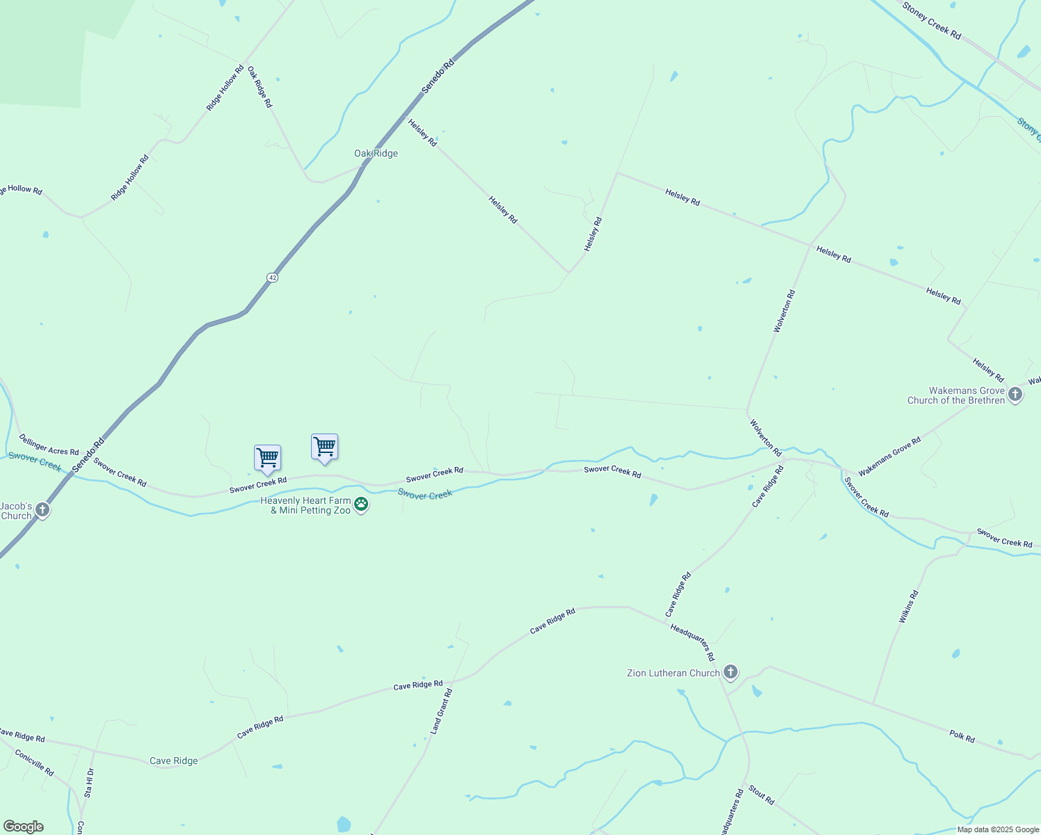 map of restaurants, bars, coffee shops, grocery stores, and more near 699 Foltz Road in Edinburg