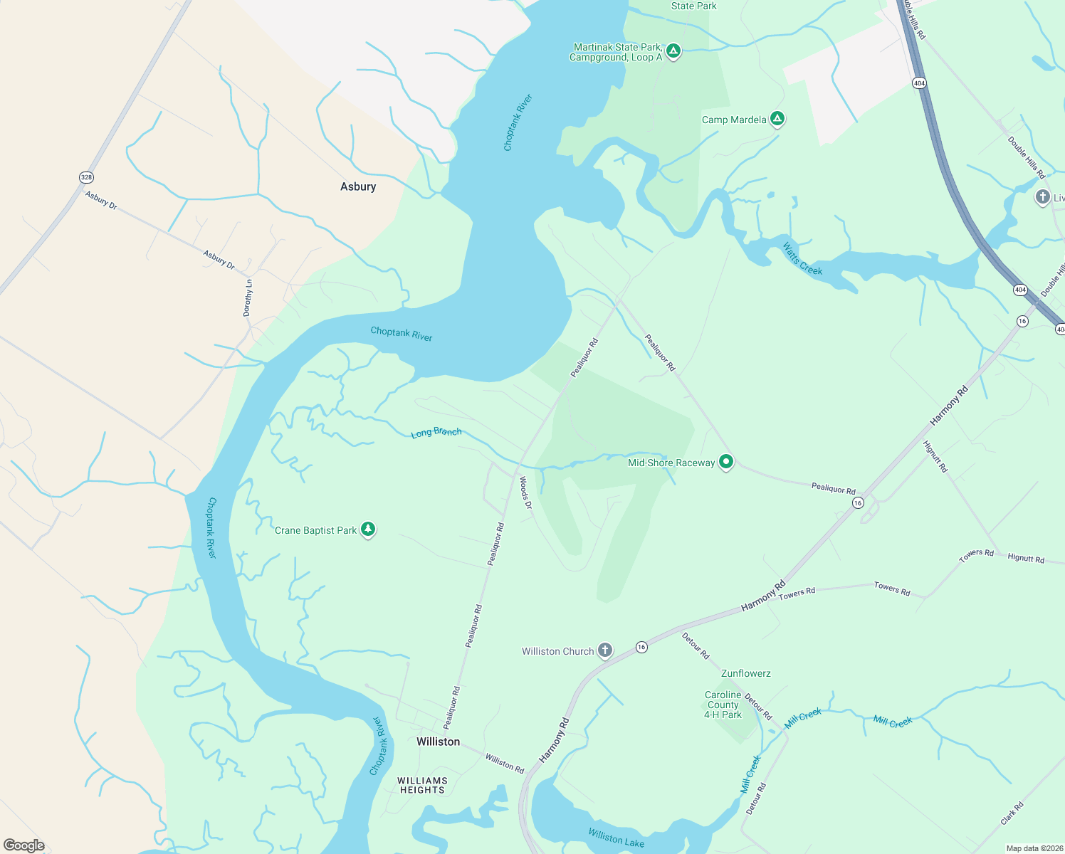 map of restaurants, bars, coffee shops, grocery stores, and more near 24764 Pealiquor Road in Denton