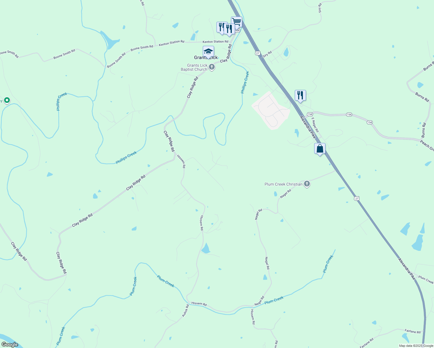 map of restaurants, bars, coffee shops, grocery stores, and more near 13419 South Kramer Drive in Alexandria