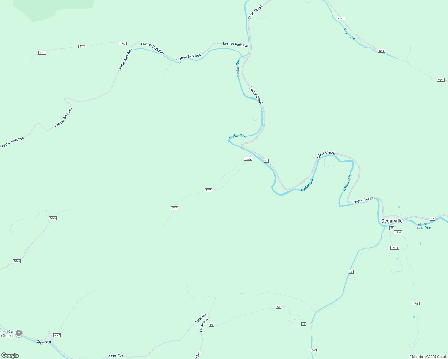 map of restaurants, bars, coffee shops, grocery stores, and more near in Cedarville