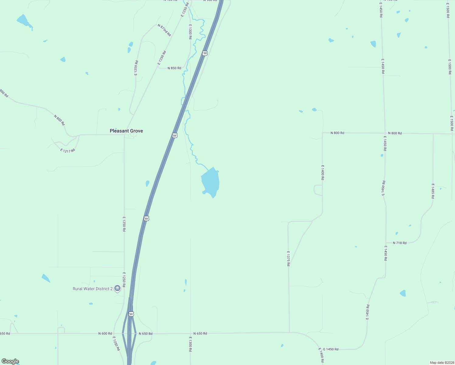 map of restaurants, bars, coffee shops, grocery stores, and more near 770 East 1300 Road in Lawrence