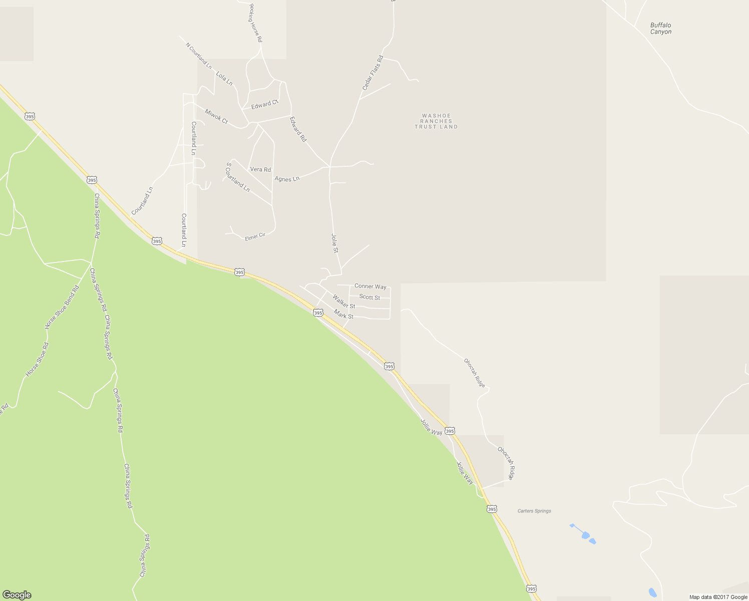 map of restaurants, bars, coffee shops, grocery stores, and more near 19 Scott Street in Gardnerville