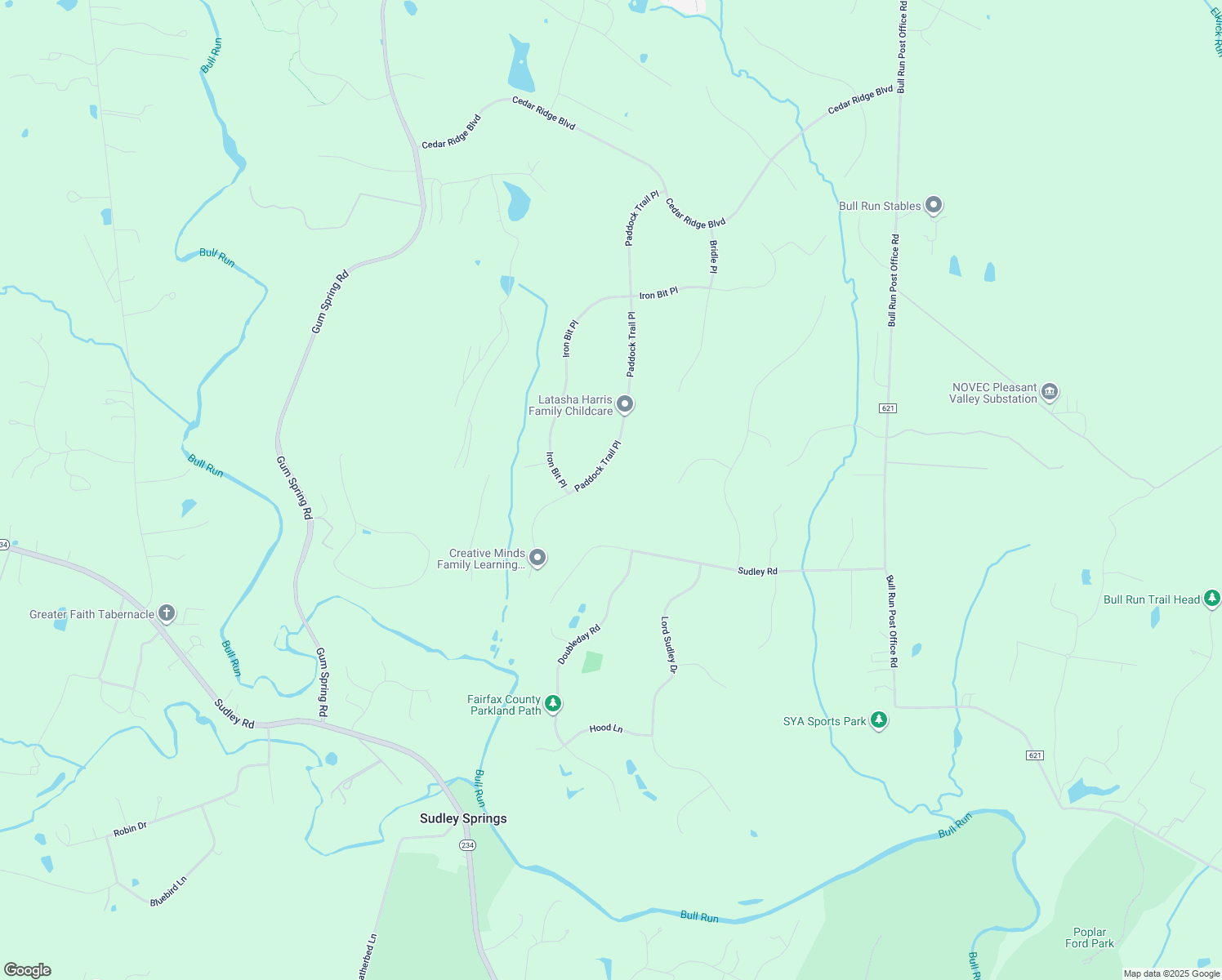 map of restaurants, bars, coffee shops, grocery stores, and more near 27572 Paddock Trail Pl in Chantilly