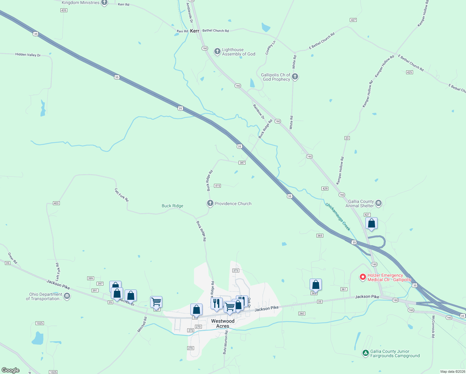 map of restaurants, bars, coffee shops, grocery stores, and more near 1114-1124 Cordell Lane in Bidwell