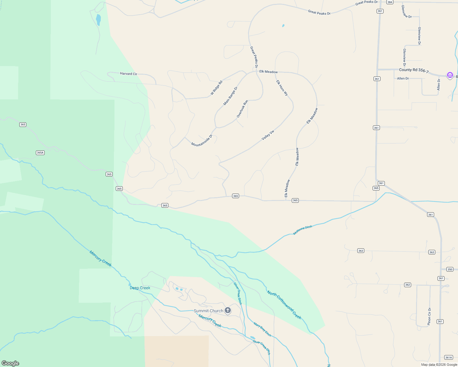 map of restaurants, bars, coffee shops, grocery stores, and more near 30110 Princeton Hill in Buena Vista