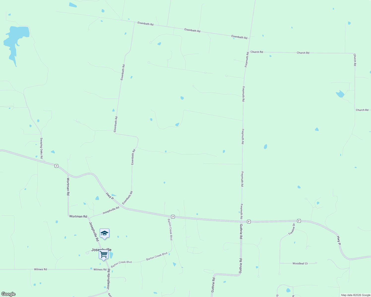 map of restaurants, bars, coffee shops, grocery stores, and more near 122-126 Kersting Farms Drive in O'Fallon