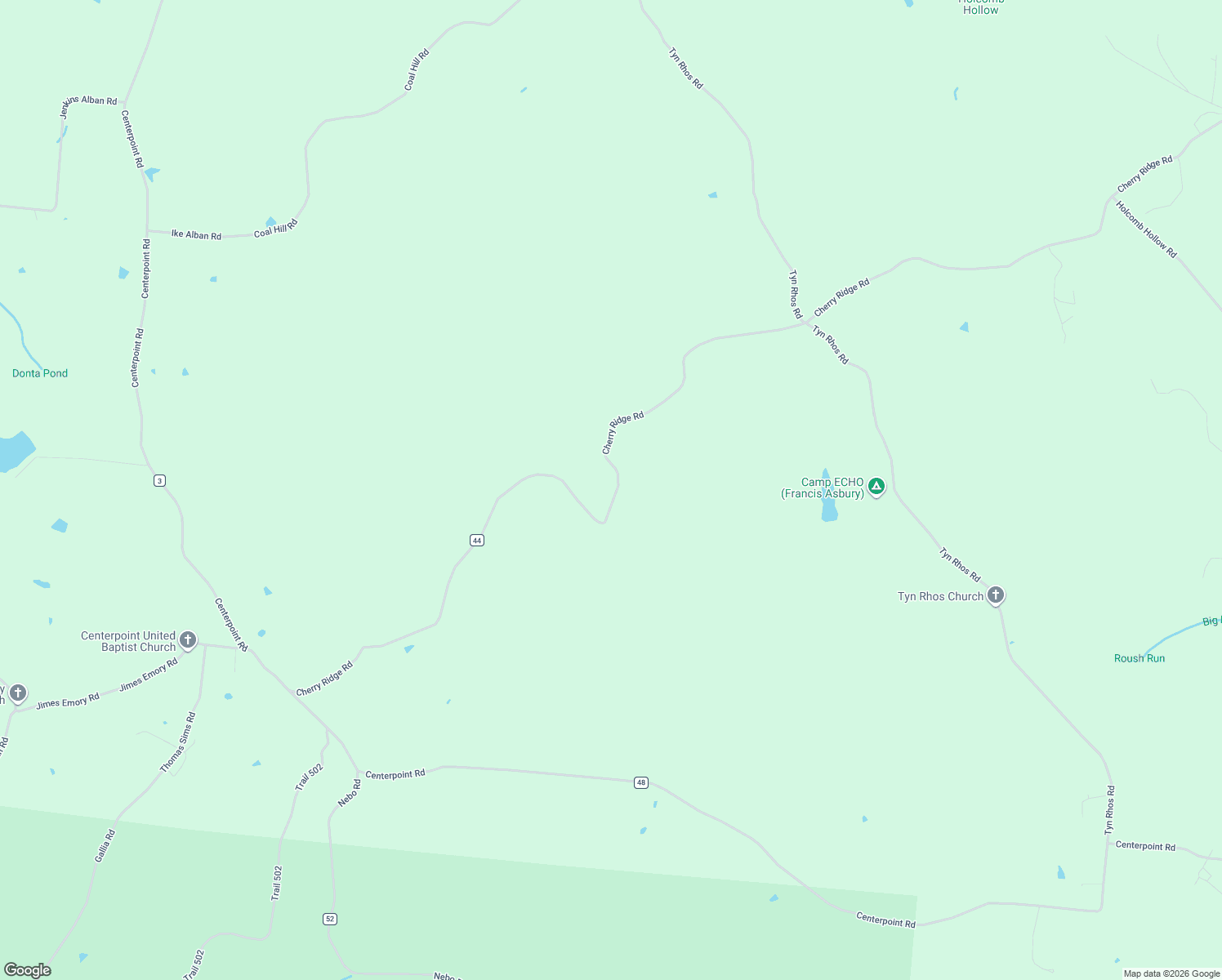 map of restaurants, bars, coffee shops, grocery stores, and more near 3638 Cherry Ridge Road in Oak Hill
