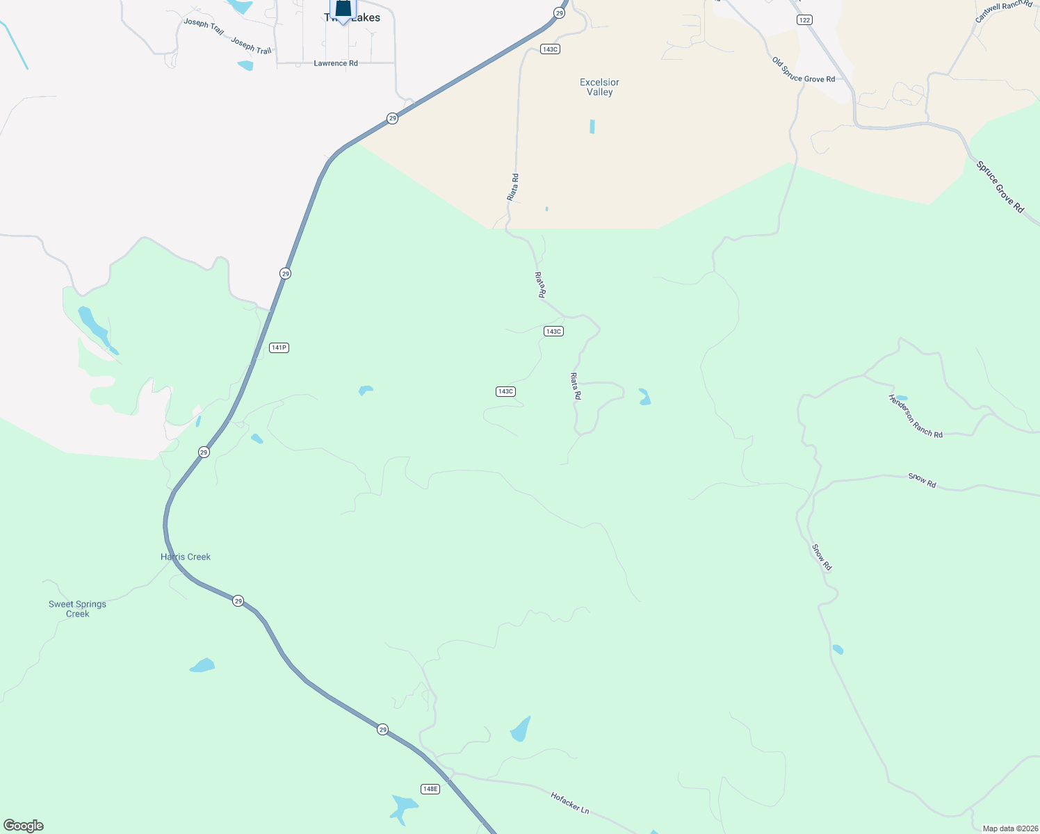 map of restaurants, bars, coffee shops, grocery stores, and more near 13028 Riata Road in Lower Lake