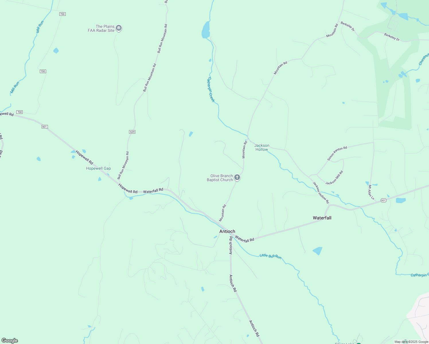 map of restaurants, bars, coffee shops, grocery stores, and more near 4226 Mountain Road in Haymarket