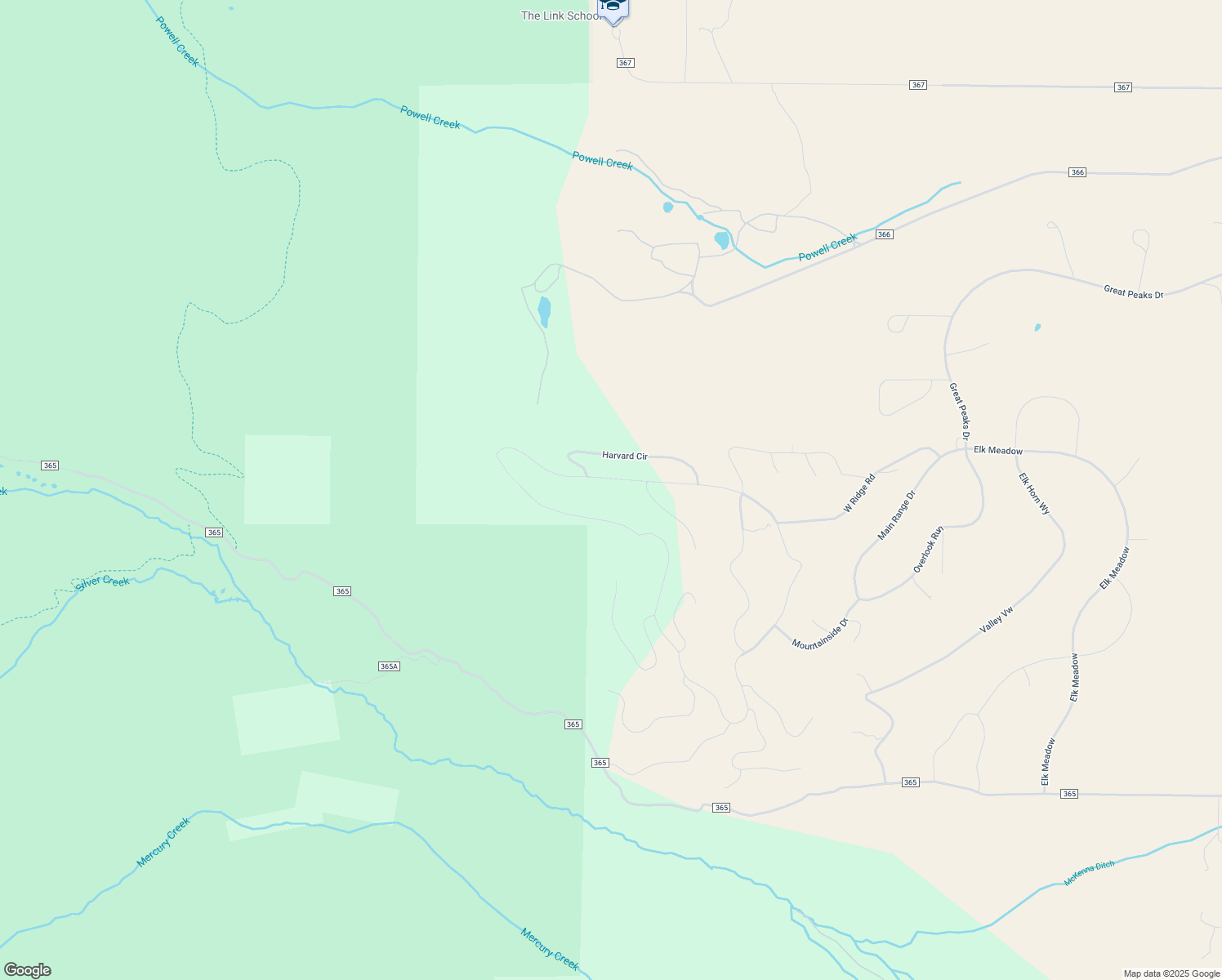map of restaurants, bars, coffee shops, grocery stores, and more near 30433 National Forest Drive in Buena Vista