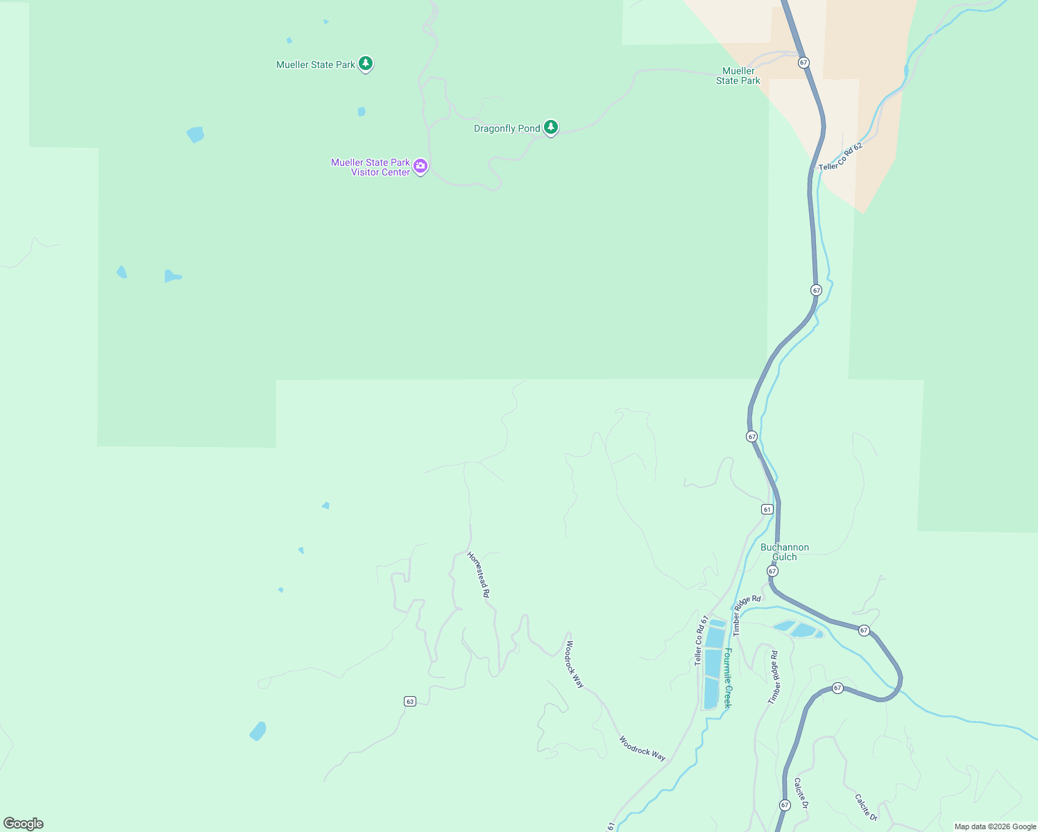 map of restaurants, bars, coffee shops, grocery stores, and more near 548 Paradiso Road in Divide