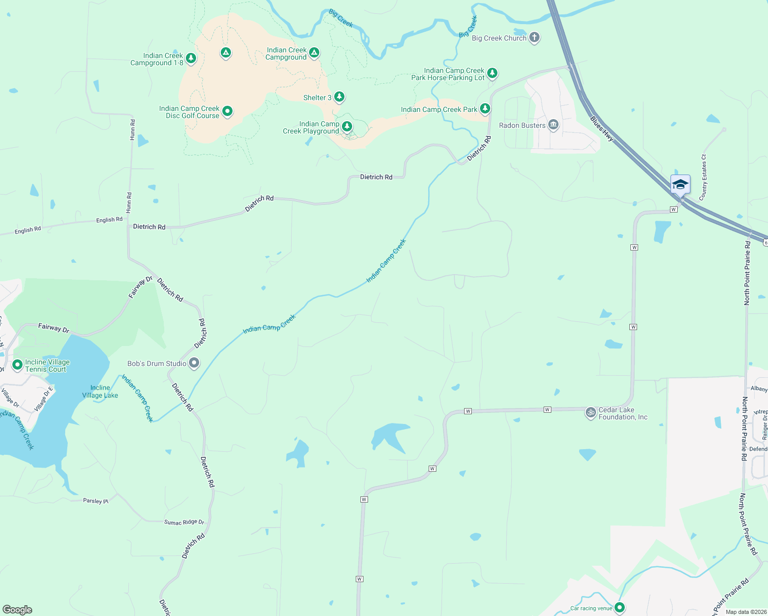 map of restaurants, bars, coffee shops, grocery stores, and more near 40 Steed Court in Foristell