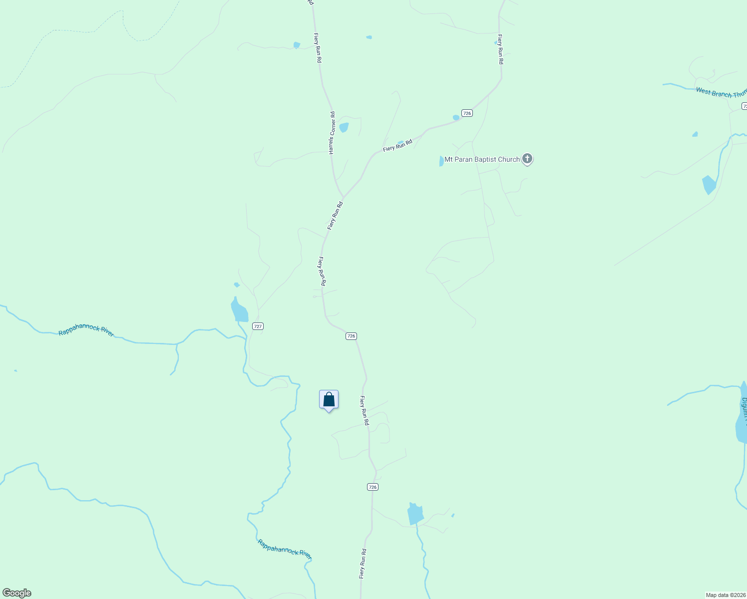 map of restaurants, bars, coffee shops, grocery stores, and more near 4195 Fiery Run Road in Linden