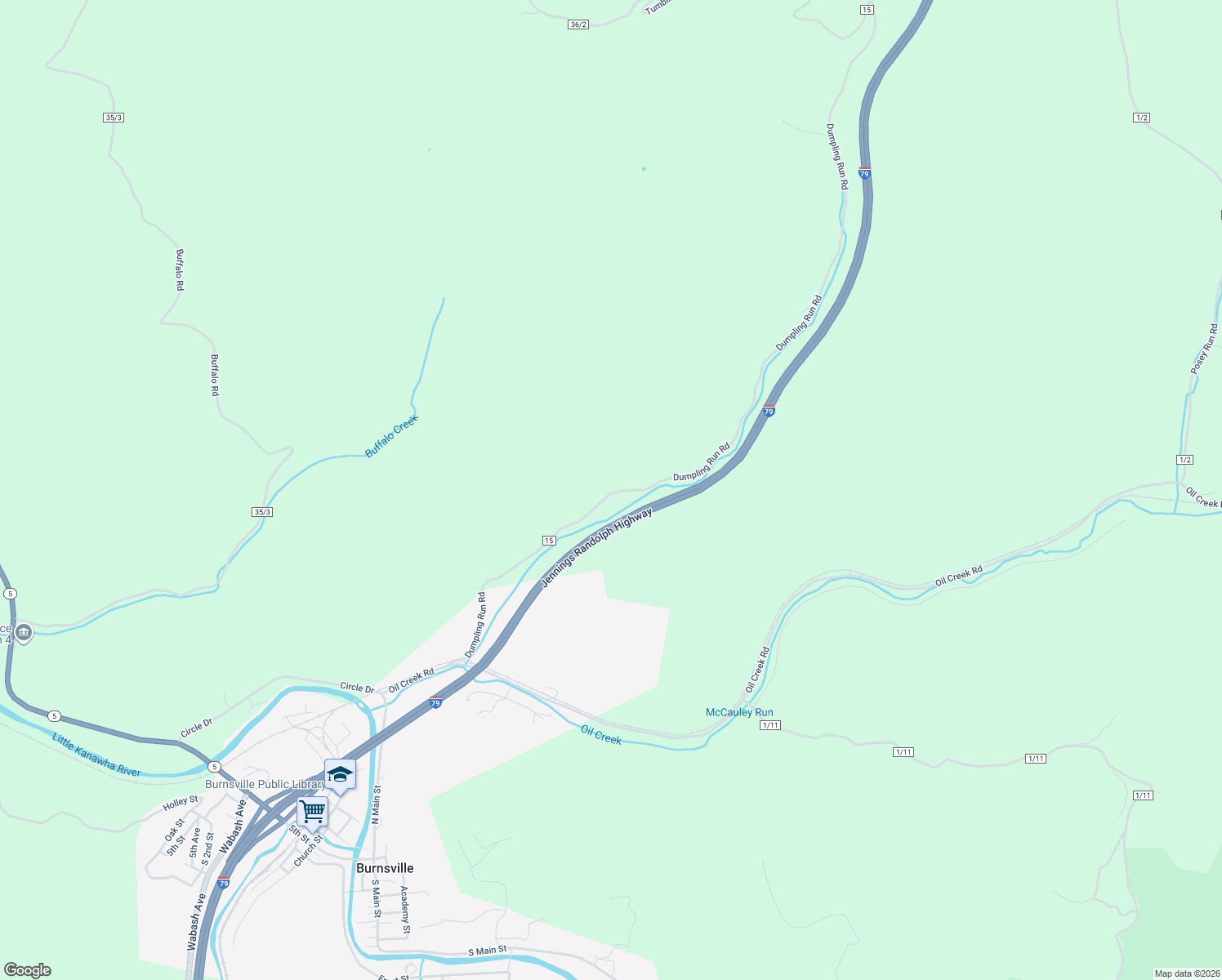 map of restaurants, bars, coffee shops, grocery stores, and more near 739 Dumpling Run Road in Burnsville