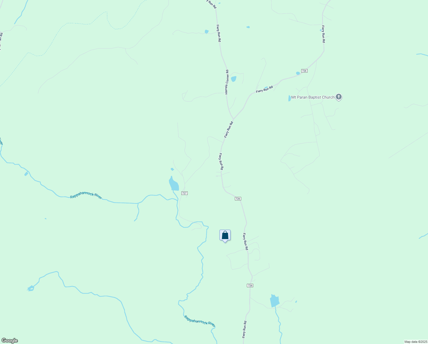 map of restaurants, bars, coffee shops, grocery stores, and more near 4146 Fiery Run Road in Linden