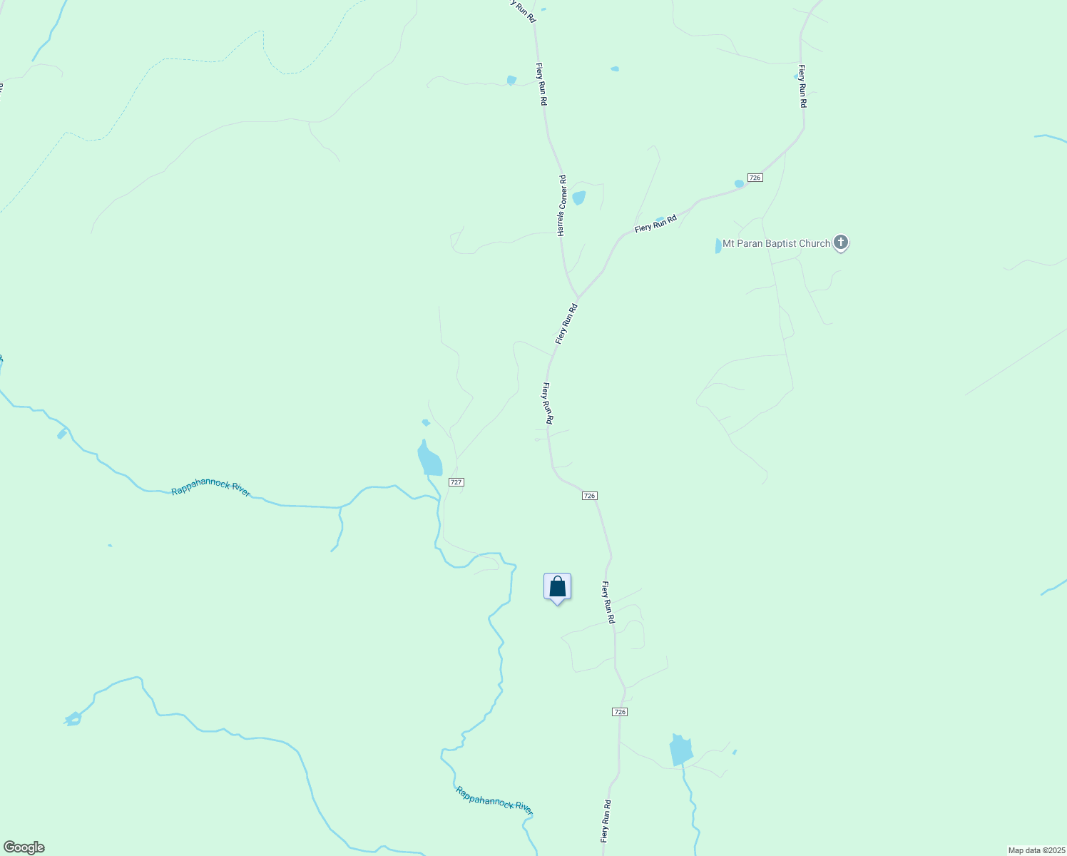map of restaurants, bars, coffee shops, grocery stores, and more near 4146 Fiery Run Road in Linden