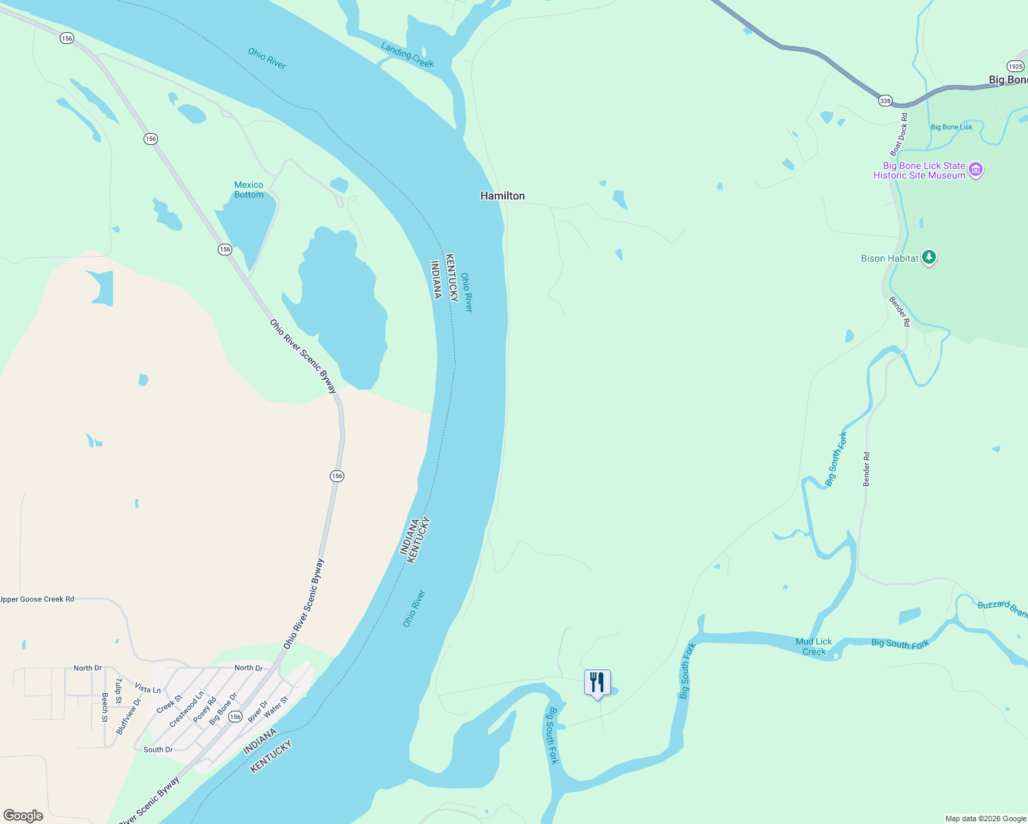 map of restaurants, bars, coffee shops, grocery stores, and more near 13026 Ryle Road in Union
