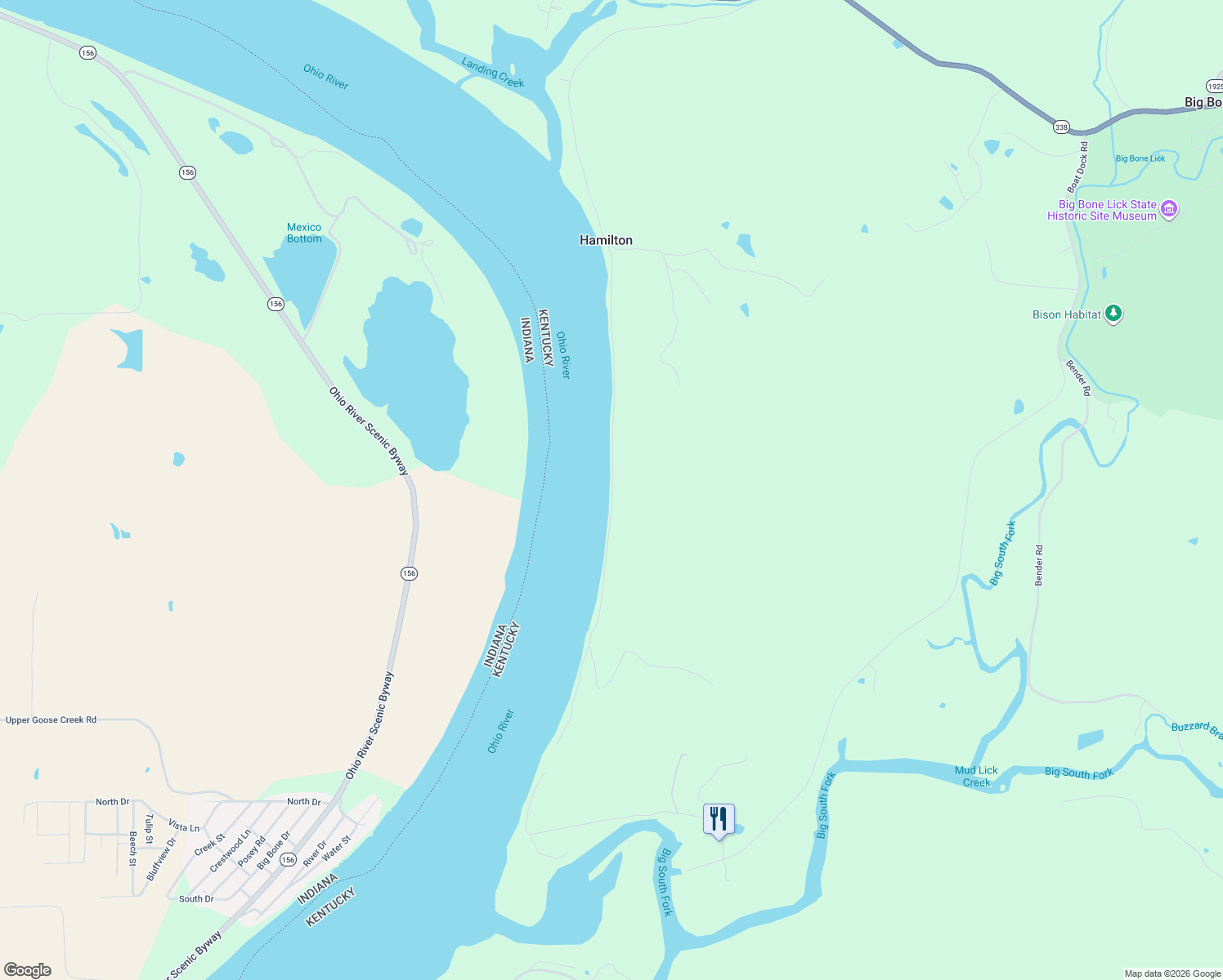 map of restaurants, bars, coffee shops, grocery stores, and more near 13026 Ryle Rd in Union