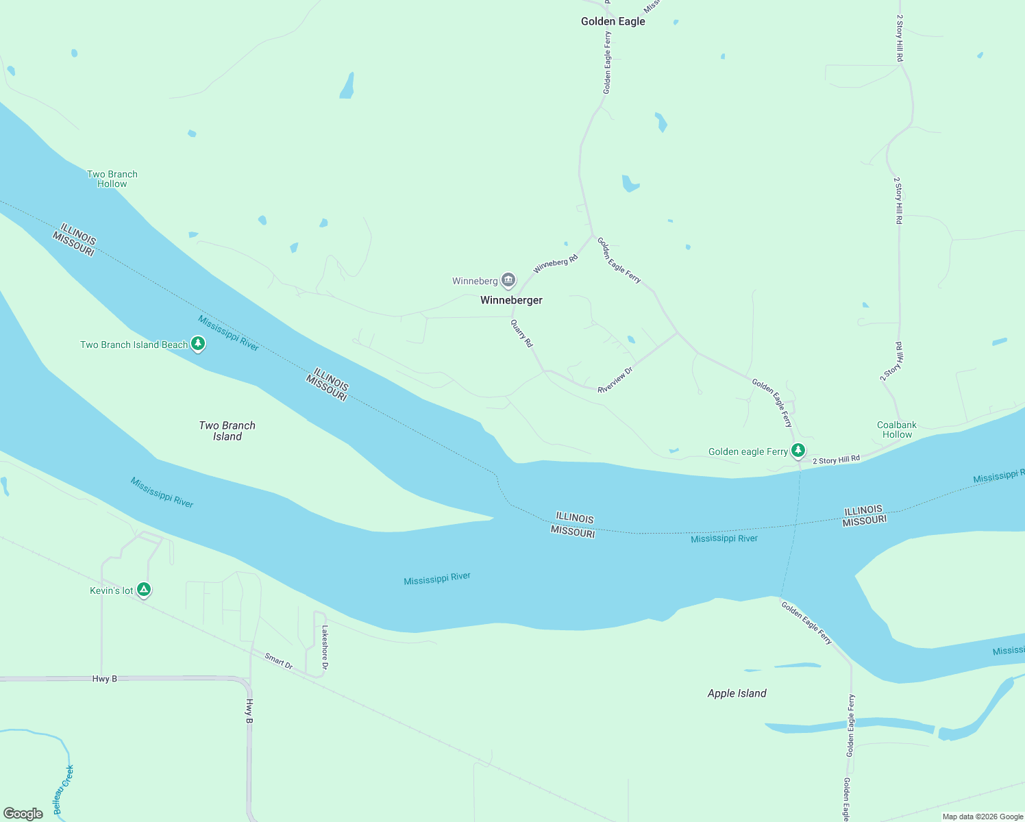 map of restaurants, bars, coffee shops, grocery stores, and more near in Winneberger
