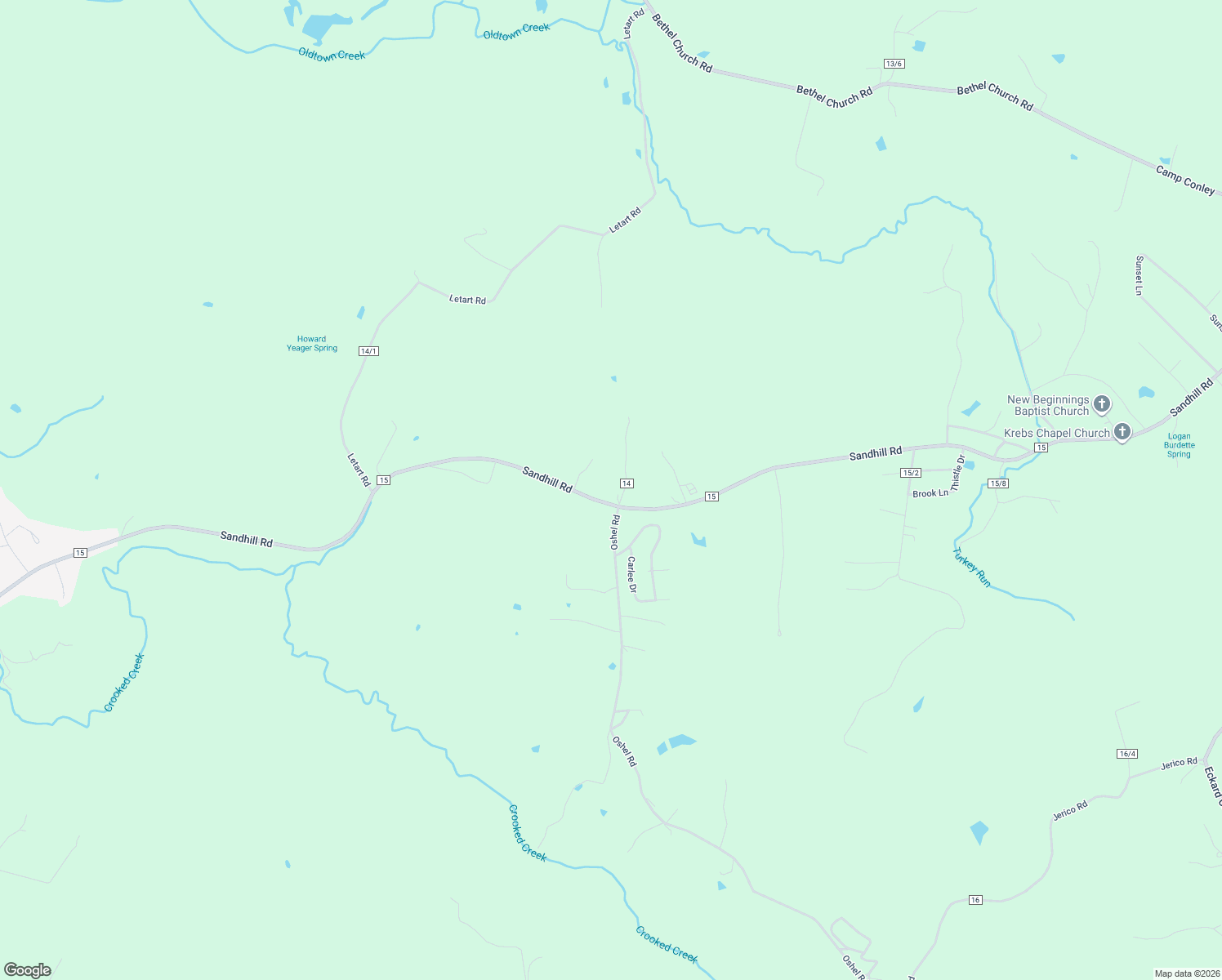 map of restaurants, bars, coffee shops, grocery stores, and more near 105 Sandhill Road in Point Pleasant