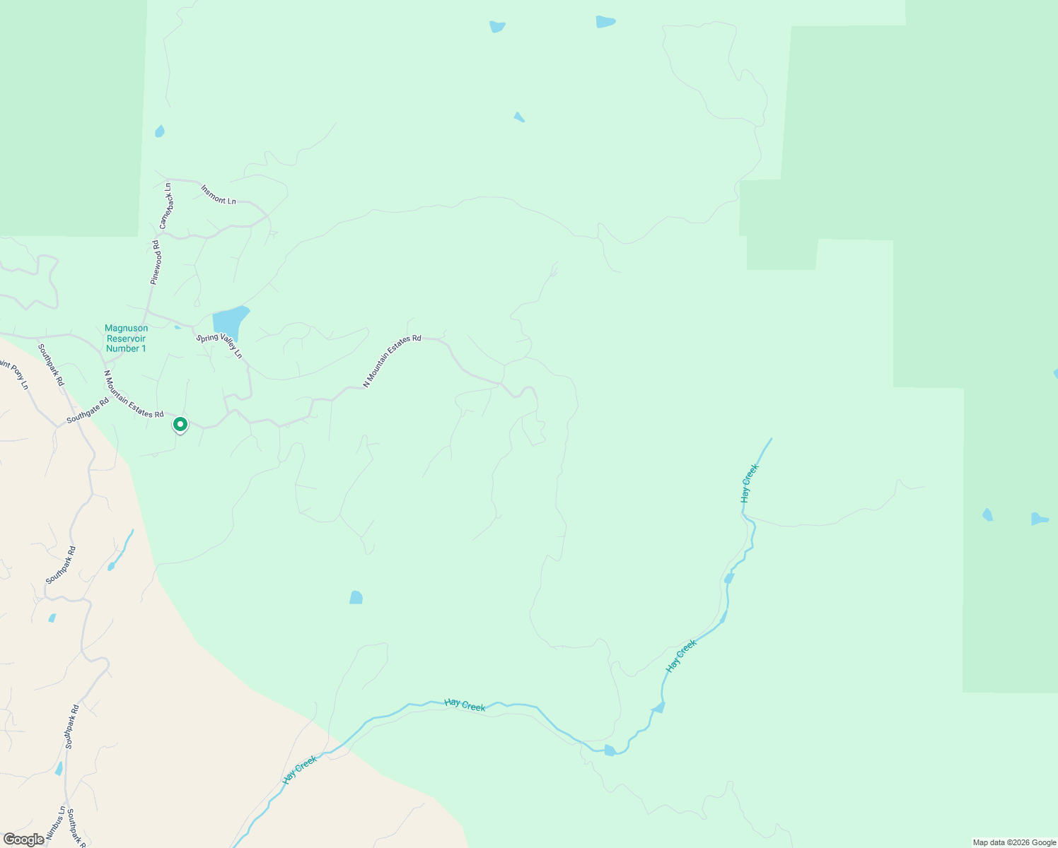 map of restaurants, bars, coffee shops, grocery stores, and more near 3090 North Mountain Estates Road in Florissant