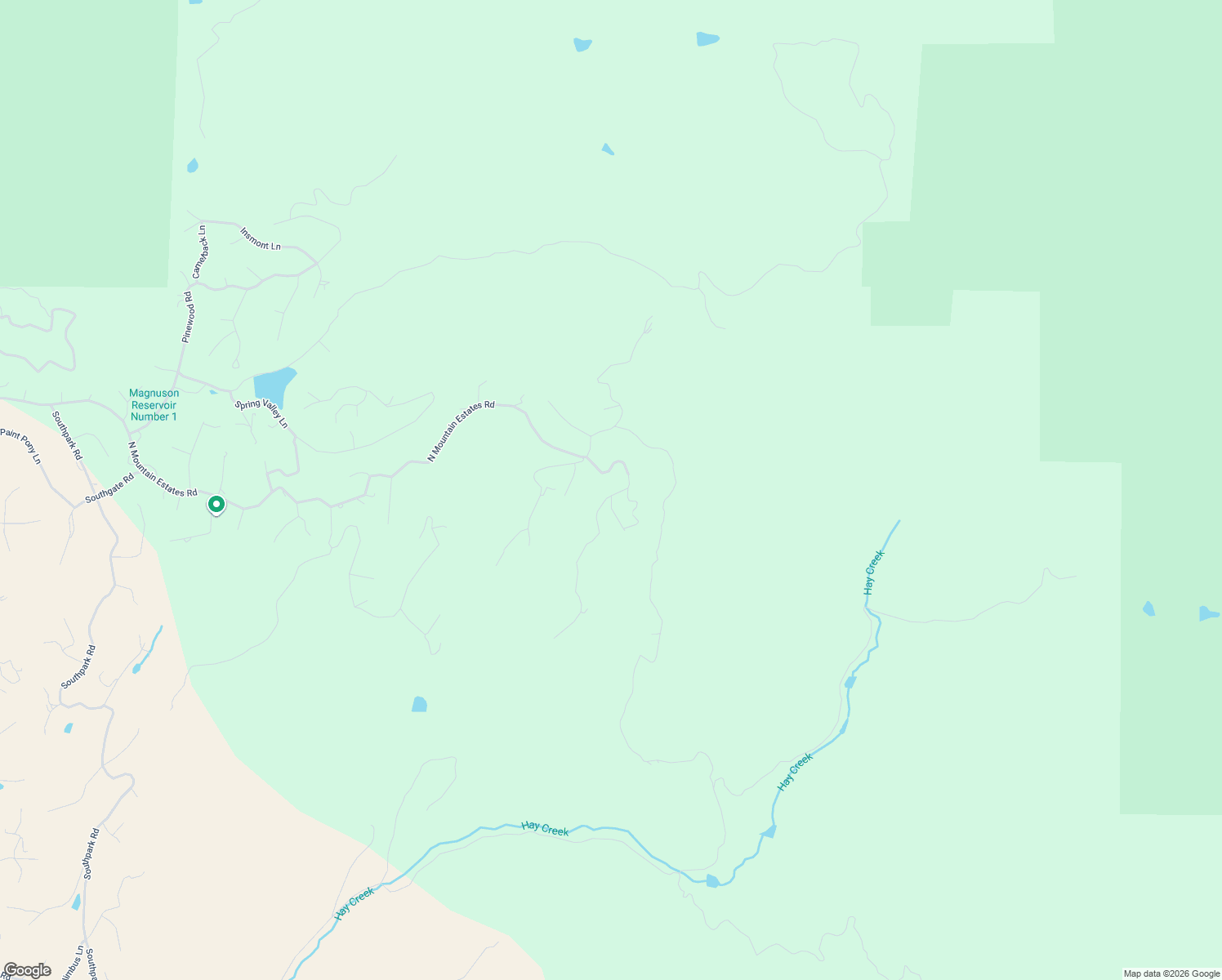 map of restaurants, bars, coffee shops, grocery stores, and more near 3090 North Mountain Estates Road in Florissant
