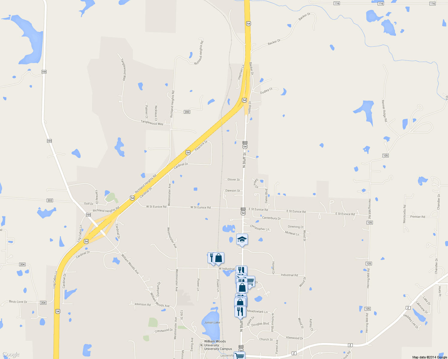 map of restaurants, bars, coffee shops, grocery stores, and more near 209 Glover St in Fulton