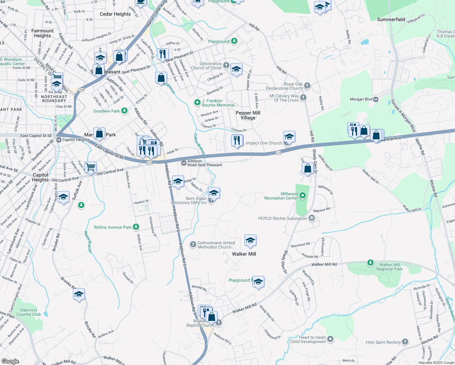 Capitol Heights MD Walk Score