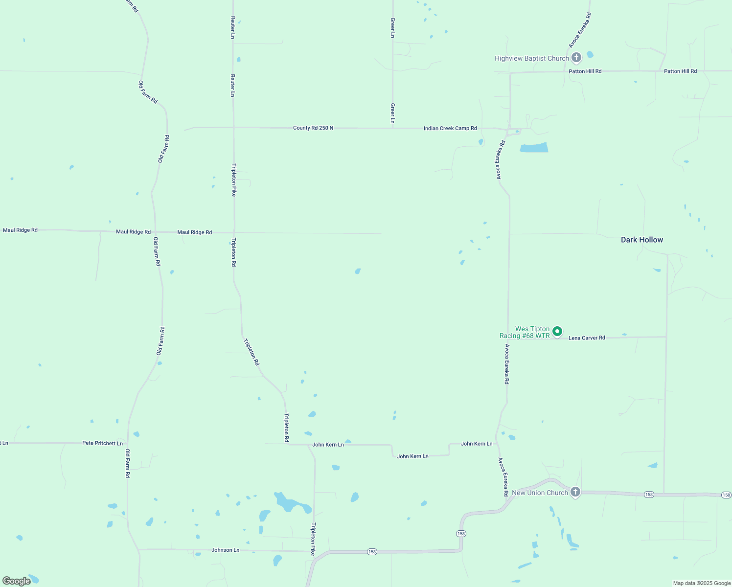 map of restaurants, bars, coffee shops, grocery stores, and more near in Avoca