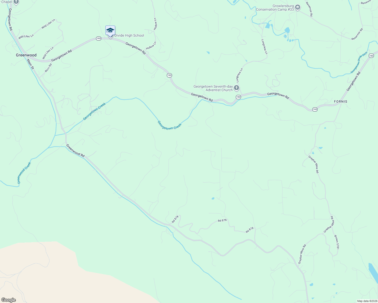 map of restaurants, bars, coffee shops, grocery stores, and more near 3235 Black Ridge Road in Greenwood