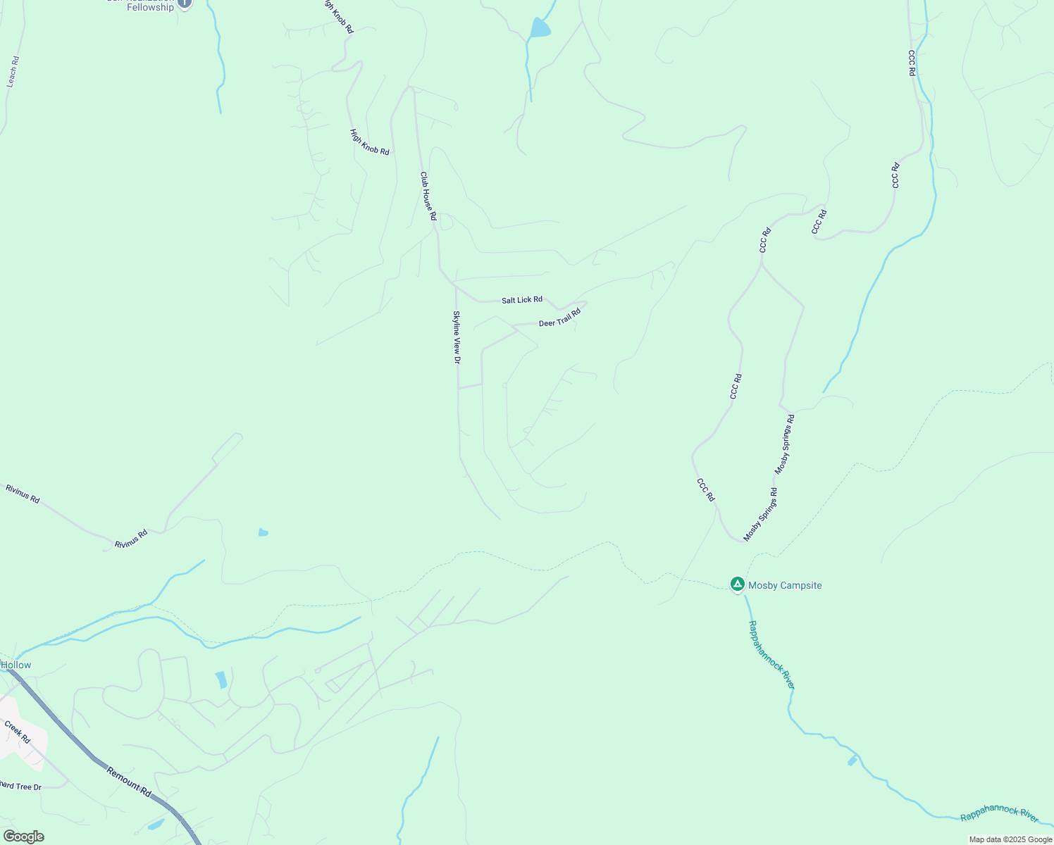 map of restaurants, bars, coffee shops, grocery stores, and more near 103 Chestnut Trail Road in Front Royal