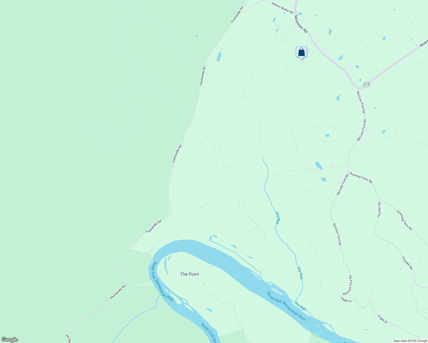 map of restaurants, bars, coffee shops, grocery stores, and more near 460 Arrowhead Road in Front Royal
