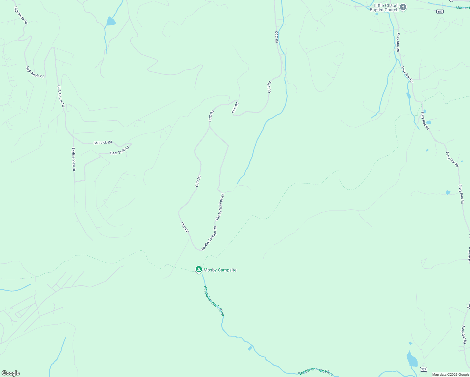 map of restaurants, bars, coffee shops, grocery stores, and more near 589 Mosby Springs Road in Front Royal