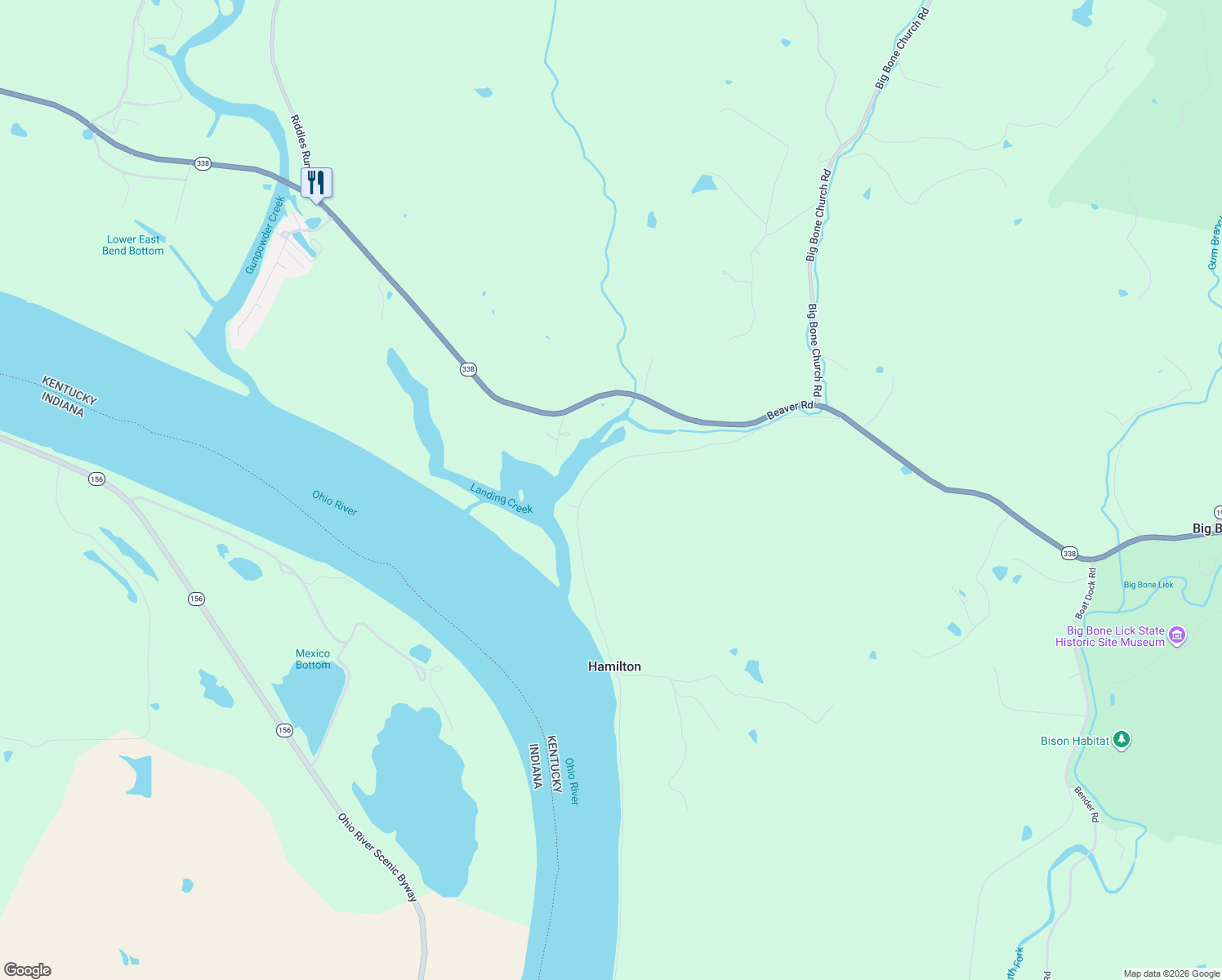 map of restaurants, bars, coffee shops, grocery stores, and more near 12376 Ryle Road in Union