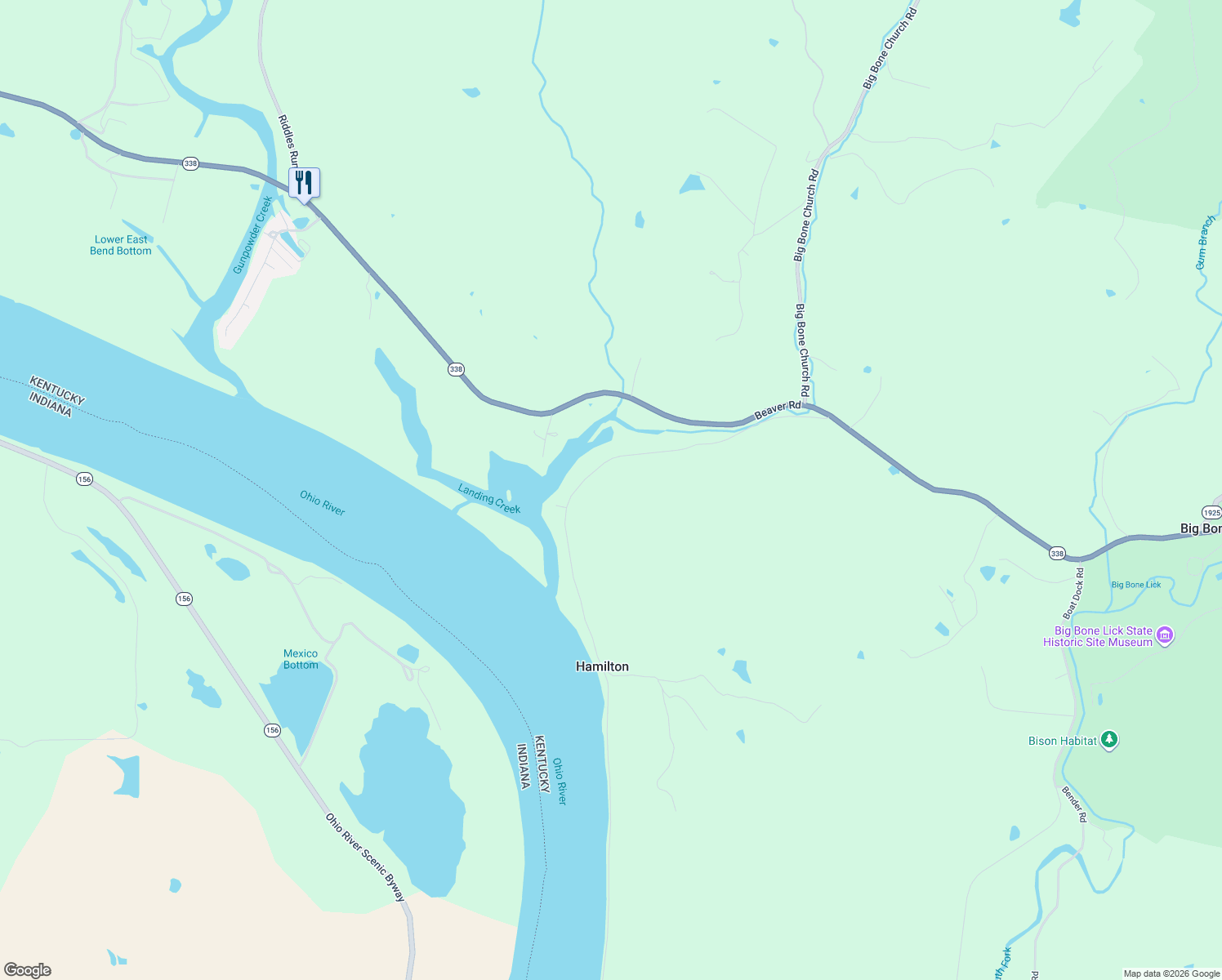 map of restaurants, bars, coffee shops, grocery stores, and more near 12376 Ryle Road in Union