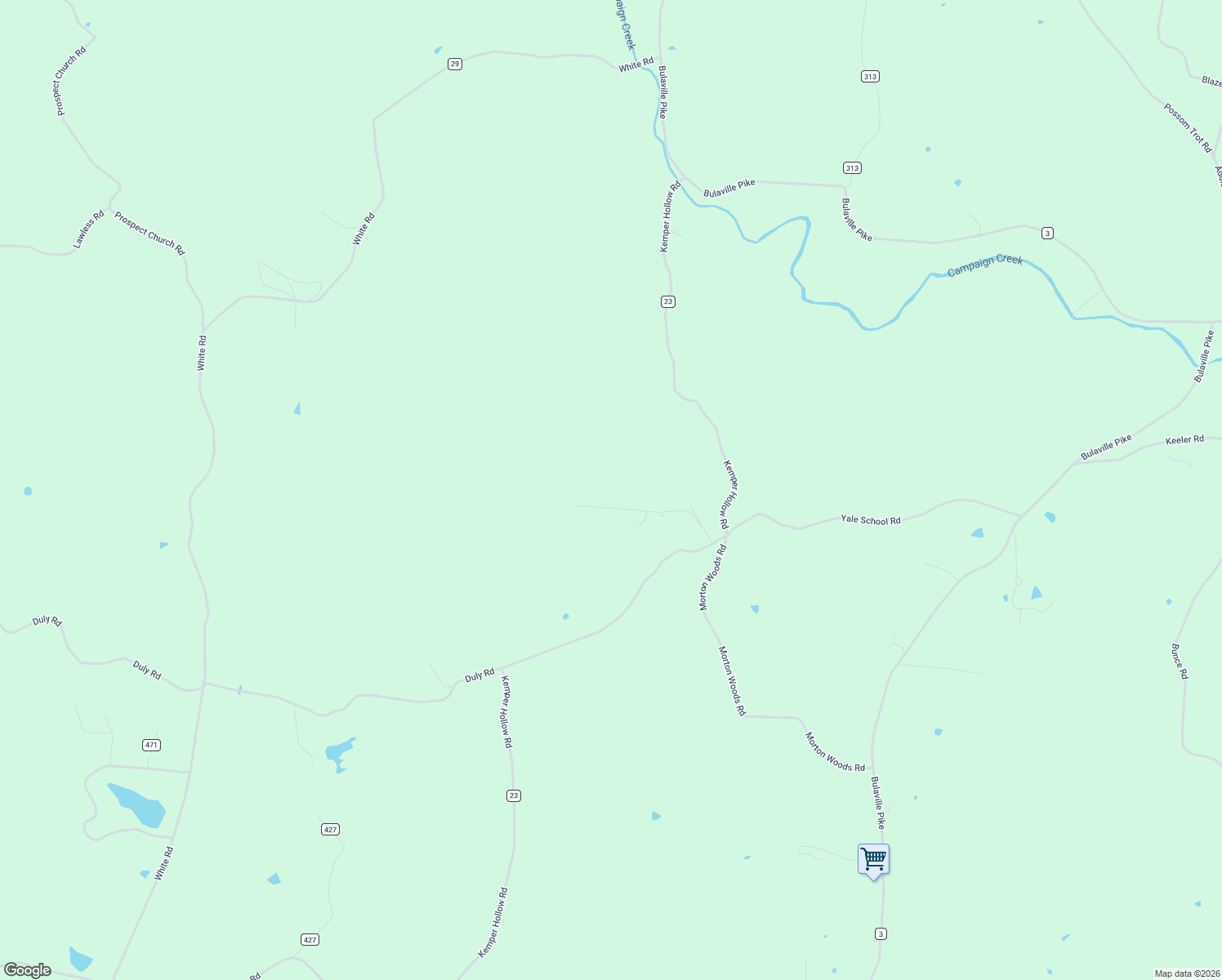 map of restaurants, bars, coffee shops, grocery stores, and more near 2933 Kemper Hollow Road in Gallipolis