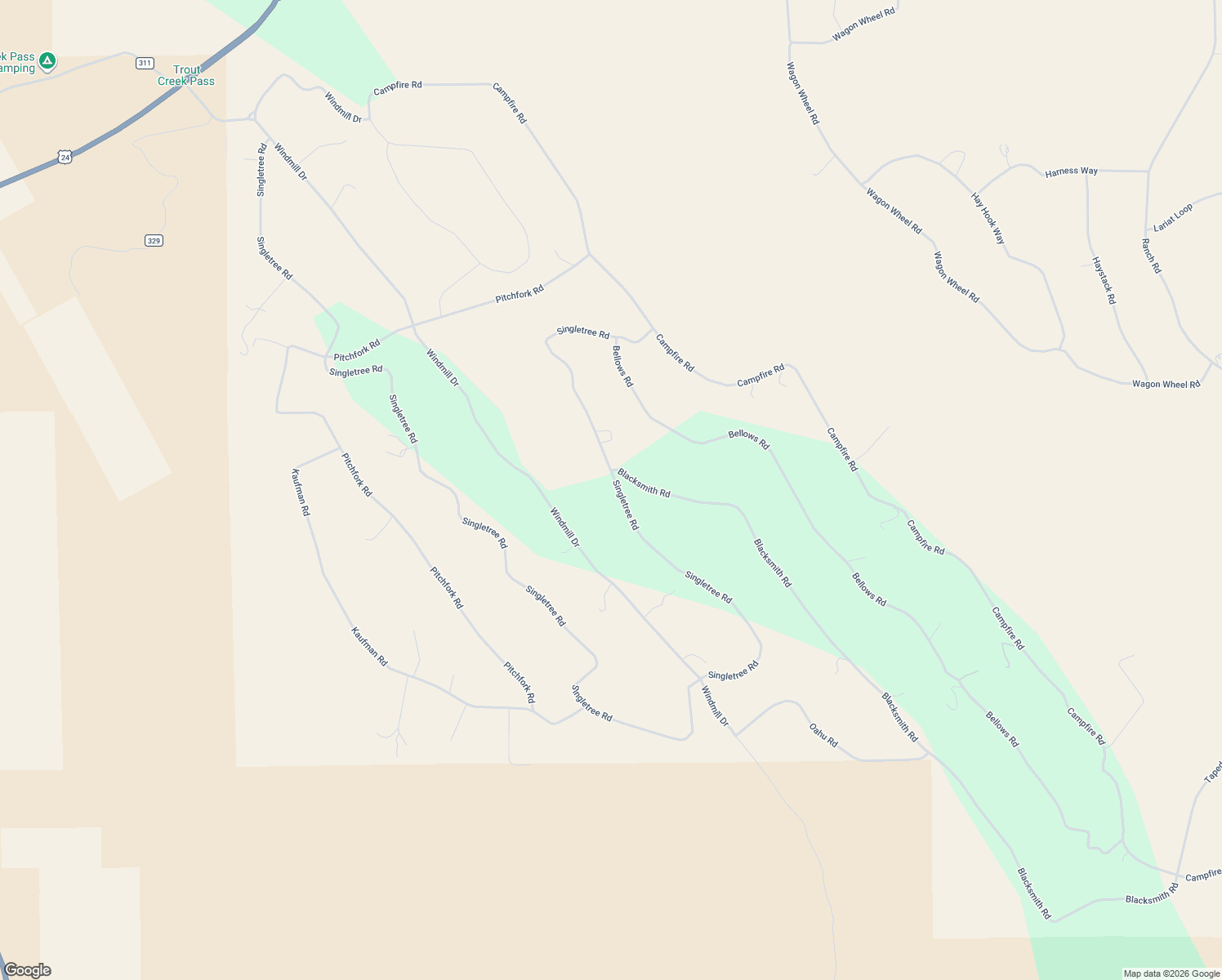 map of restaurants, bars, coffee shops, grocery stores, and more near 3480 Singletree Road in Hartsel