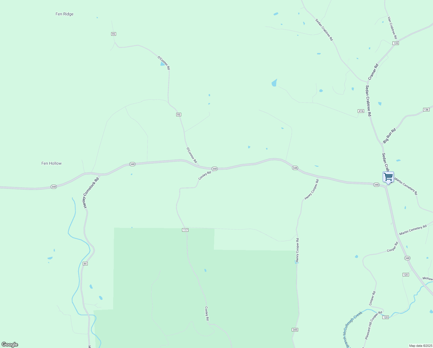 map of restaurants, bars, coffee shops, grocery stores, and more near 10824 Ohio 348 in Lucasville
