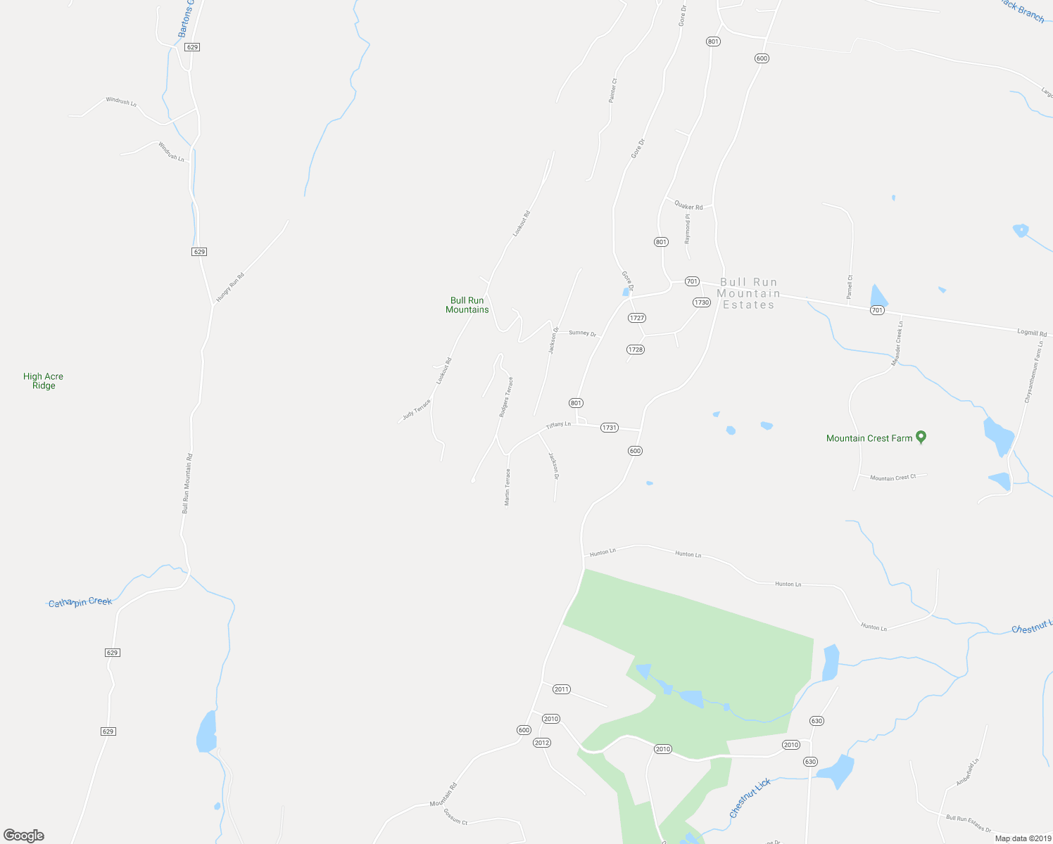 map of restaurants, bars, coffee shops, grocery stores, and more near 2720 Jackson Drive in Haymarket