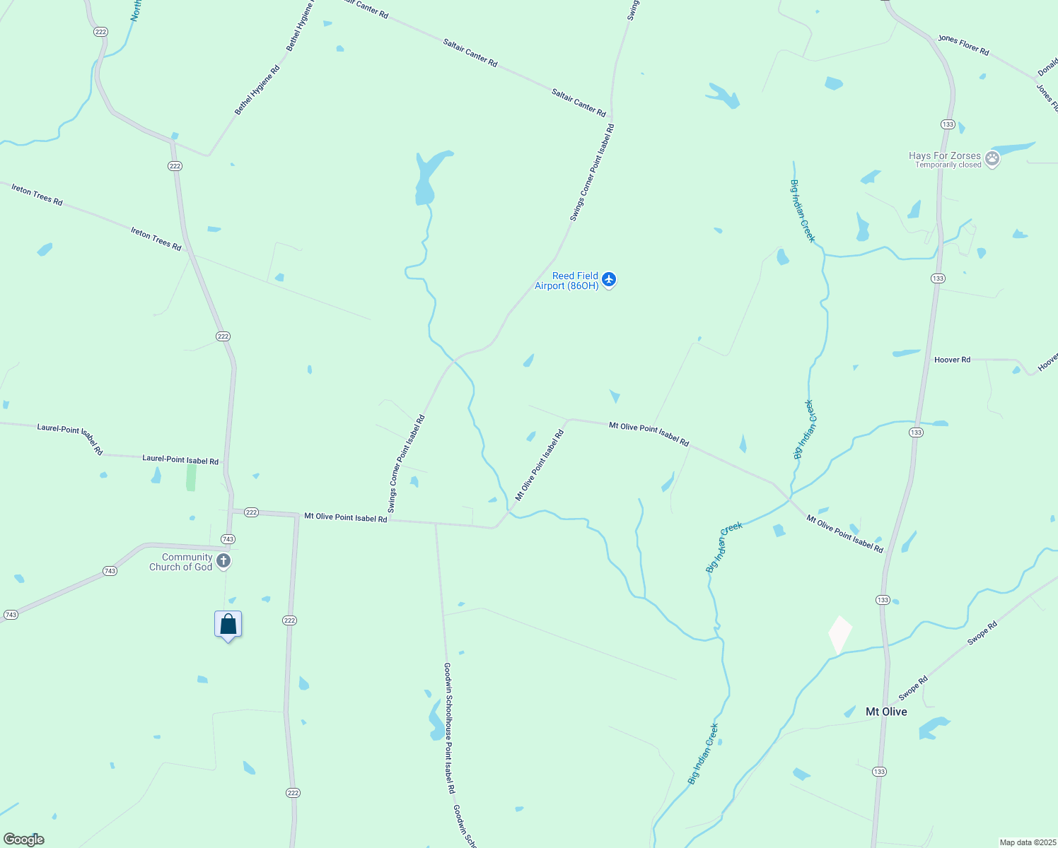 map of restaurants, bars, coffee shops, grocery stores, and more near 2911 Ireton Trees Road in Bethel
