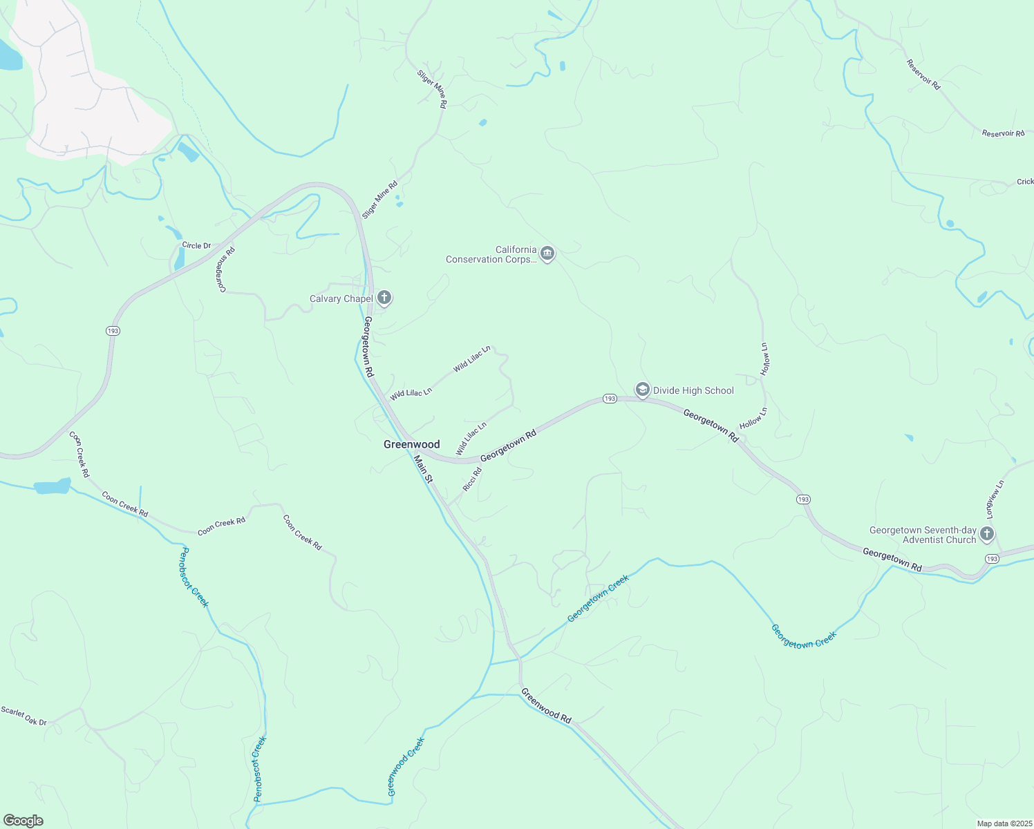 map of restaurants, bars, coffee shops, grocery stores, and more near 4521 Wild Lilac Lane in Greenwood