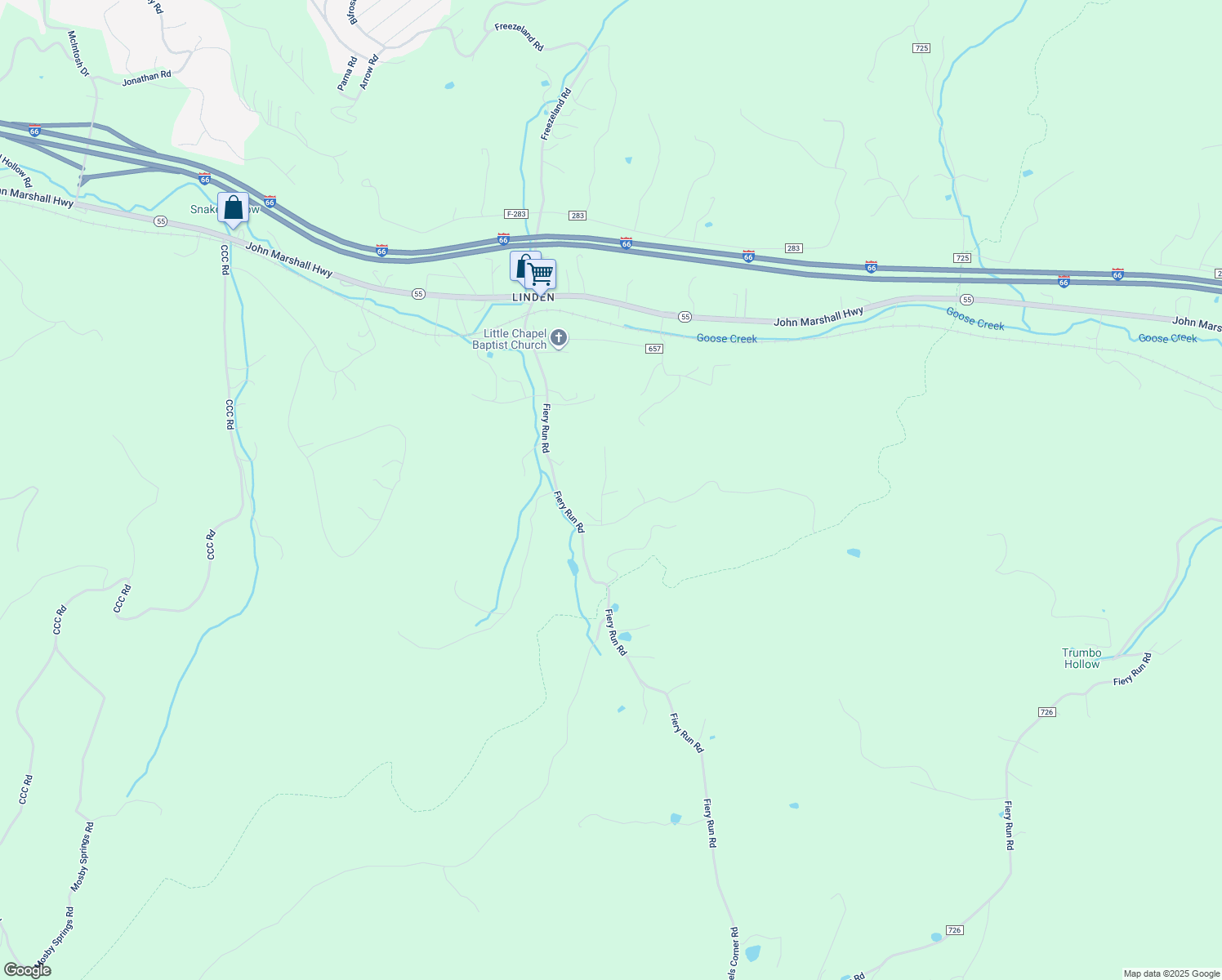 map of restaurants, bars, coffee shops, grocery stores, and more near 84 Roundabout Road in Linden