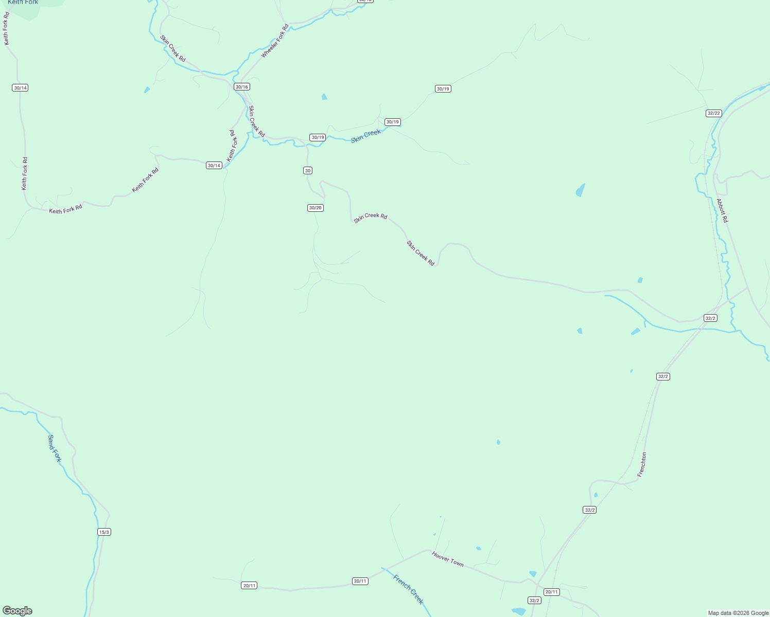 map of restaurants, bars, coffee shops, grocery stores, and more near 421 Buckeye Road in Horner