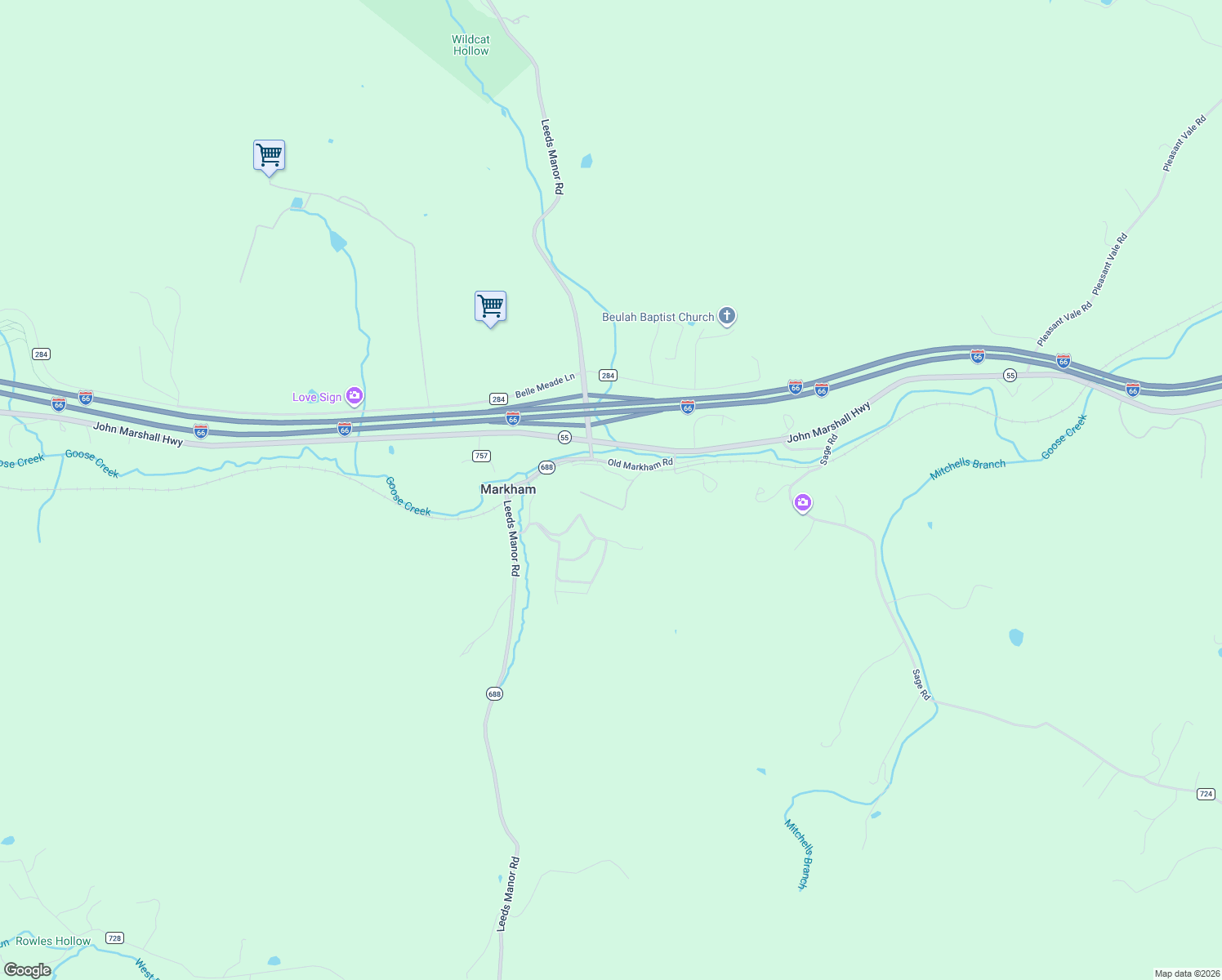 map of restaurants, bars, coffee shops, grocery stores, and more near 3238 Railstop Road in Markham