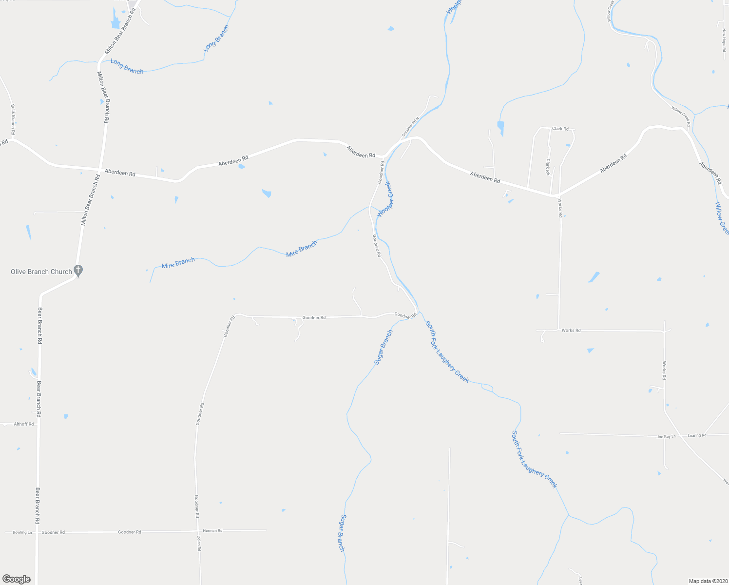 map of restaurants, bars, coffee shops, grocery stores, and more near 2538 Goodner Road in Dillsboro