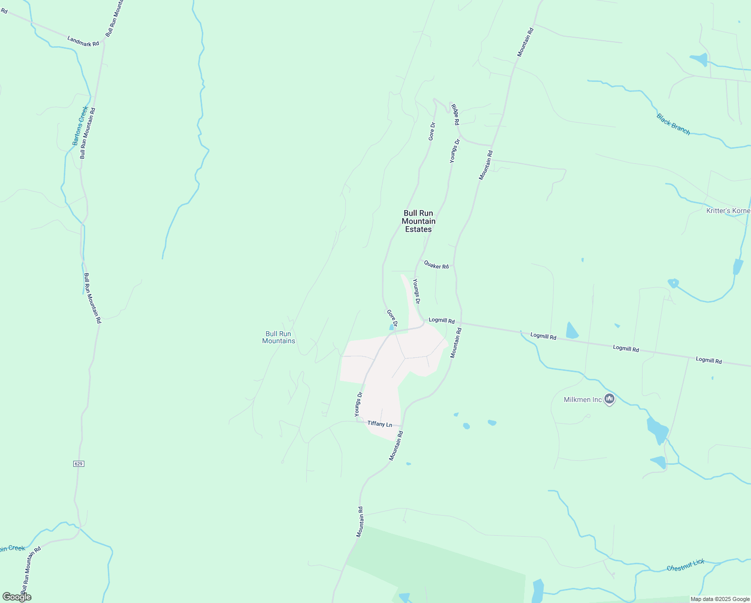 map of restaurants, bars, coffee shops, grocery stores, and more near 2424 Gore Drive in Haymarket